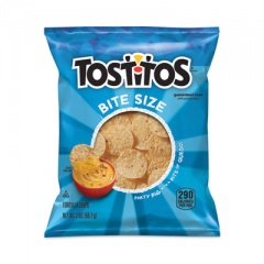 Tostitos Bite Size Tortilla Chips, 2 oz Bag, 64 Bags/Carton, Delivered in 1-4 Business Days (29500067)