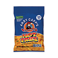 Andy Capps Hot Fries, Spicy Hot, 0.85 oz Bag, 72/Carton (GRR20900465)