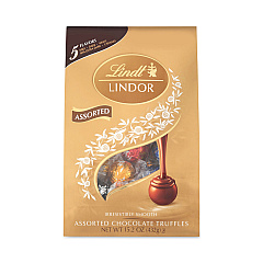 Lindt Lindor Assorted Truffles Platinum Bag, 15 oz, 36 Pieces (GRR30101027)