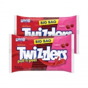 Twizzlers Pull 'N Peel Cherry Candy, 28 oz Bag, 2/Pack, Ships in 1-3 Business Days (24600042)
