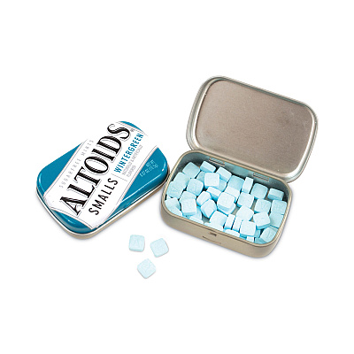 Altoids Smalls Sugar Free Mints, Wintergreen, 0.37 oz, 9 Tins/Pack (GRR20900487)