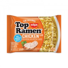 Nissin Top Ramen, Chicken, 3 oz Pack, 48 Packs/Box, Delivered in 1-4 Business Days (22000738)