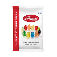 Albanese Worlds Best Gummi Bears, 5 lb Pouch, Assorted (GRR20600001)