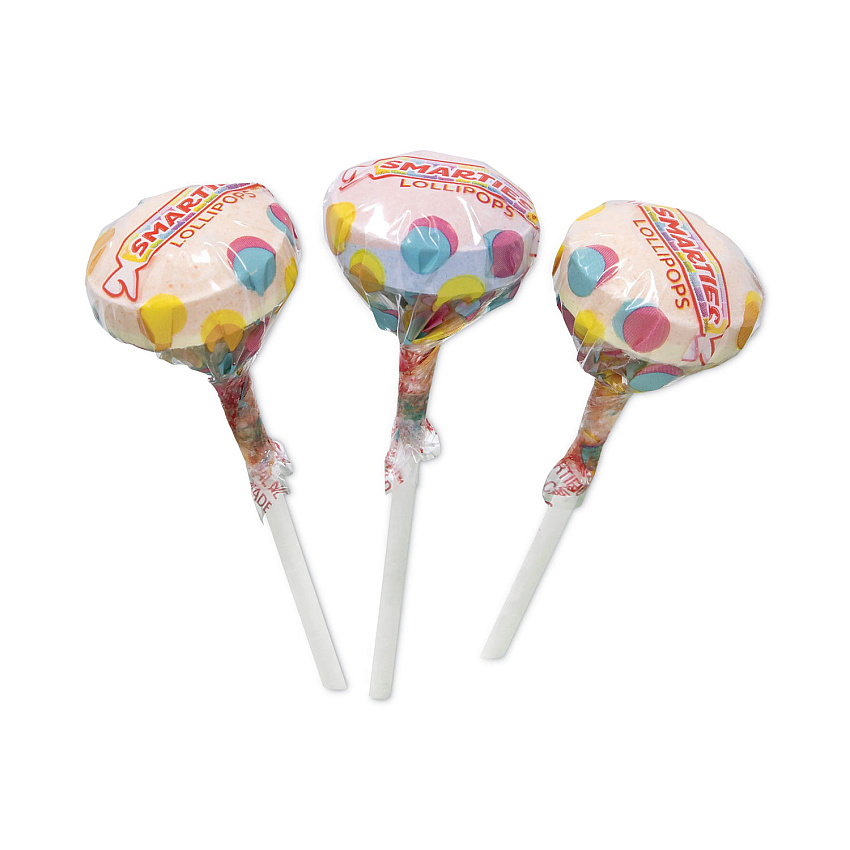 Nestl Smarties Lollies Lollipops, 34 oz Jar, 120 Pieces (GRR20900013)