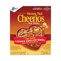 Cheerios Honey Nut Cereal, 27.5 oz Box, 2/Carton (GRR22000728)
