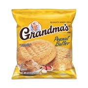 Grandma's Homestyle Peanut Butter Cookies, 2.5 oz Pack, 2 Cookies/Pack, 60 Packs/Carton, Delivered in 1-4 Business Days (29500063)
