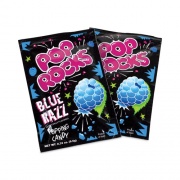 POP ROCKS Sugar Candy, Blue Raspberry, 0.33 oz Pouches, 24/Pack, Ships in 1-3 Business Days (20900230)