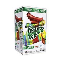 Betty Crocker Fruit Roll-Ups Fruit Snacks, Strawberry and Tropical Tie-Dye Flavors, 0.5 oz, 72 Pouches/Carton (GRR22001037)