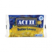 Act II Butter Lovers Microwave Popcorn, 2.75 oz Bag, 36/Box, Ships in 1-3 Business Days (20902591)