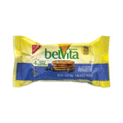 Nabisco belVita Breakfast Biscuits, Blueberry, 1.76 oz Pack, 25 Packs/Box, Ships in 1-3 Business Days (22000506)