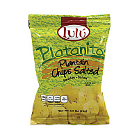Lul Platanitos Plantain Chips, 2.5 oz/Pack, 30 Packs/Carton (GRR20902612)