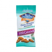 Blue Diamond Oven Roasted Sea Salt Almonds, 0.6 oz Bag, 7 Bags/Box, 6 Box Count, Delivered in 1-4 Business Days (22000794)