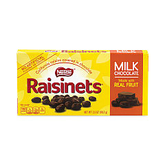 Nestl Raisinets Milk Chocolate Candy Raisins, 3.5 oz Box, 15 Boxes/Carton (GRR20902540)