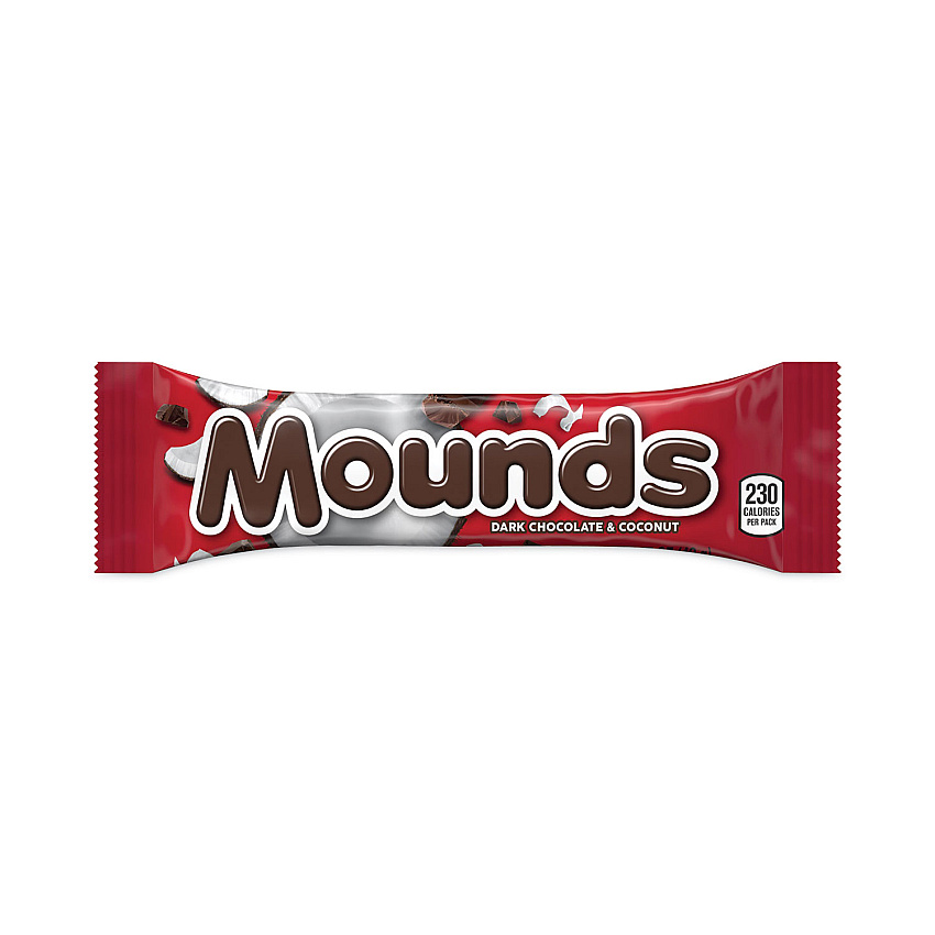 Mounds Candy Bar, Coconut and Dark Chocolate 1.75 oz, 36/Carton (GRR24600180)
