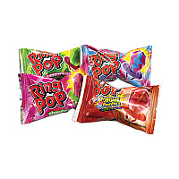 Bazooka Ring Pop Lollipops, Assorted Flavors, 0.5 oz, 40 Piece Tub (GRR22000013)