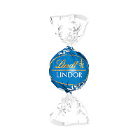 Lindt Lindor Truffles Milk Chocolate Sea Salt, 1.85 lb, 60 Pieces/Carton (GRR20900387)