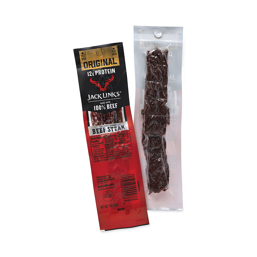 Jack Links Teriyaki Beef Steak, 1 oz, 12/Box (GRR27800009)