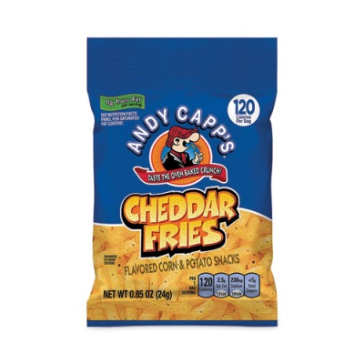 Andy Capps Cheddar Fries, 0.85 oz Bag, 72/Box, Delivered in 1-4 Business Days (20900464)