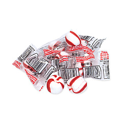 Ferrara Bobs Sweet Stripes Soft Candy, Peppermint, 28 oz Tub (GRR20902493)
