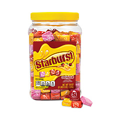 Starburst Original Fruit Chews, Assorted, 54 oz Tub (GRR22000992)