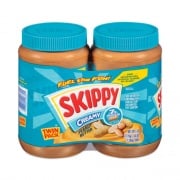 SKIPPY Creamy Peanut Butter, 48 oz Jar, 2/Pack, Ships in 1-3 Business Days (22000483)
