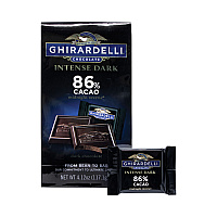 Ghirardelli Intense Dark Midnight Reverie 86% Cacao Singles Bag, 4.12 oz Packs, 3 Count (GRR30001033)