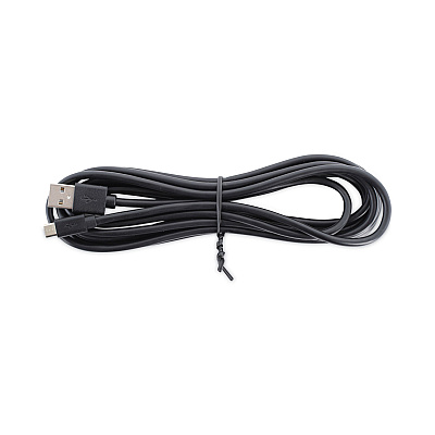 Innovera USB to Micro USB Cable, 10 ft, Black (IVR30013)