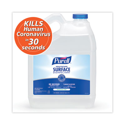 PURELL Healthcare Surface Disinfectant, Fragrance Free, 128 oz Bottle (GOJ434004EA)