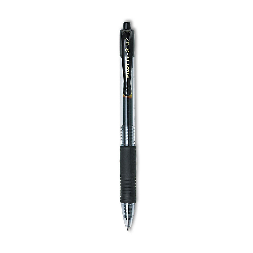 Pilot G2 Premium Gel Pen, Retractable, Fine 0.7 mm, Assorted Business Ink Colors, Smoke Barrel, 14/Pack (PIL30815)