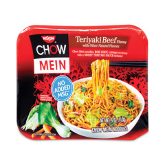 Nissin Chow Mein Noodles, Teriyaki Beef, 4 oz Box, 12/Carton, Delivered in 1-4 Business Days (22000573)
