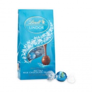 Lindt Lindor Truffles Milk Chocolate Sea Salt, 5.1 oz Bag, 3 Count, Delivered in 1-4 Business Days (30101012)