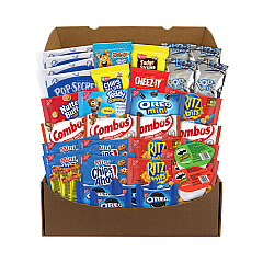 Snack Box Pros Quarantine Snack Box, 42 Assorted Snacks/Box, 5 lb Box (GRR70000085)