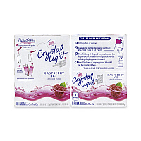 Crystal Light On-The-Go Sugar-Free Drink Mix, Raspberry Ice, 0.08 oz Single-Serving Tube, 30/Pk, 2 Packs/Carton (GRR30700152)