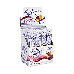 Crystal Light On-The-Go Sugar-Free Drink Mix, Fruit Punch, 0.11 oz Single-Serving Tubes, 30/Box, 2 Boxes/Carton (GRR30700156)