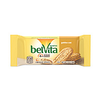 Nabisco belVita Breakfast Biscuits, Golden Oat, 1.76 oz Packet of 4, 12 Packets/Box, 3 Boxes/Carton (GRR30700147)