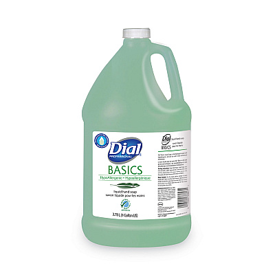 Dial Professional Basics MP Free Liquid Hand Soap Refill, Honeysuckle Scent, 3.78 L (DIA33809EA)