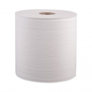 Windsoft Hardwound Roll Towels, 1-Ply, 8" x 800 ft, White, 12 Rolls/Carton (1290B)
