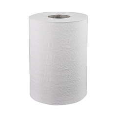 Windsoft Hardwound Roll Towels, 1-Ply, 8" x 350 ft, White, 12 Rolls/Carton (WIN109B)