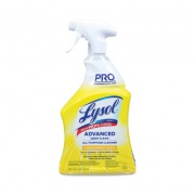 Professional LYSOL Advanced Deep Clean All Purpose Cleaner, Lemon Breeze, 32 oz Trigger Spray Bottle, 12/Carton (00351)