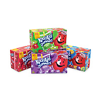 Kool-Aid Jammers Juice Pouch Variety Pack, 6 oz Pouch, 40/Carton (GRR22000775)