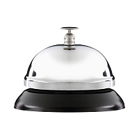 Universal Call Bell, 3.38" Diameter, Brushed Nickel (UNV10000)