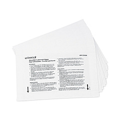 Universal Shredder Lubricant Sheets, 8.4 x 5.9, 24 Sheets/Pack (UNV38026)