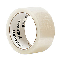 Universal General-Purpose Box Sealing Tape, 3" Core, 1.88" X 54.6 Yds, Clear (UNV61000)
