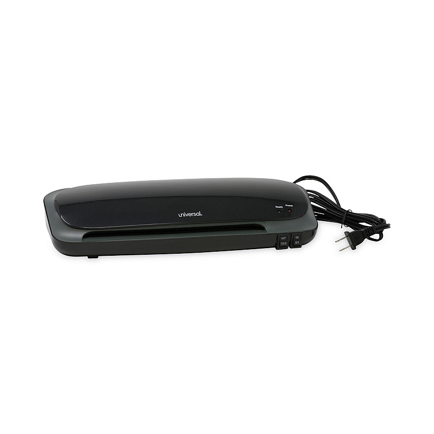 Universal Deluxe Desktop Laminator, Two Rollers, 9" Max Document Width, 5 mil Max Document Thickness (UNV84600)
