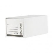 Universal Heavy-Duty Storage Drawers, Letter Files, 14" x 25.5" x 11.5", White, 6/Carton (85300)