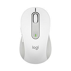 Logitech Signature M650 for Business Wireless Mouse, Large, 2.4 GHz Frequency, 33 ft Wireless Range, Right Hand Use, Off White (LOG910006347)