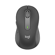 Signature M650 Wireless Mouse, Medium, 2.4 GHz Frequency, 33 ft Wireless Range, Right Hand Use, Graphite (910006250)