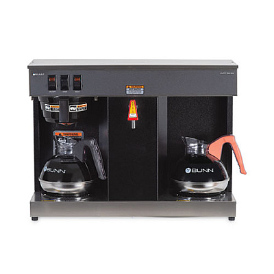 BUNN VLPF 12-Cup Automatic Coffee Brewer, Gray/Stainless Steel (BUN074000005)