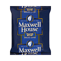 Maxwell House Master Blend Ground Coffee, 1.25 oz Fraction Pack, 42/Carton (GRR20902528)