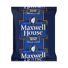 Maxwell House Master Blend Ground Coffee, 1.25 oz Fraction Pack, 42/Carton (GRR20902528)